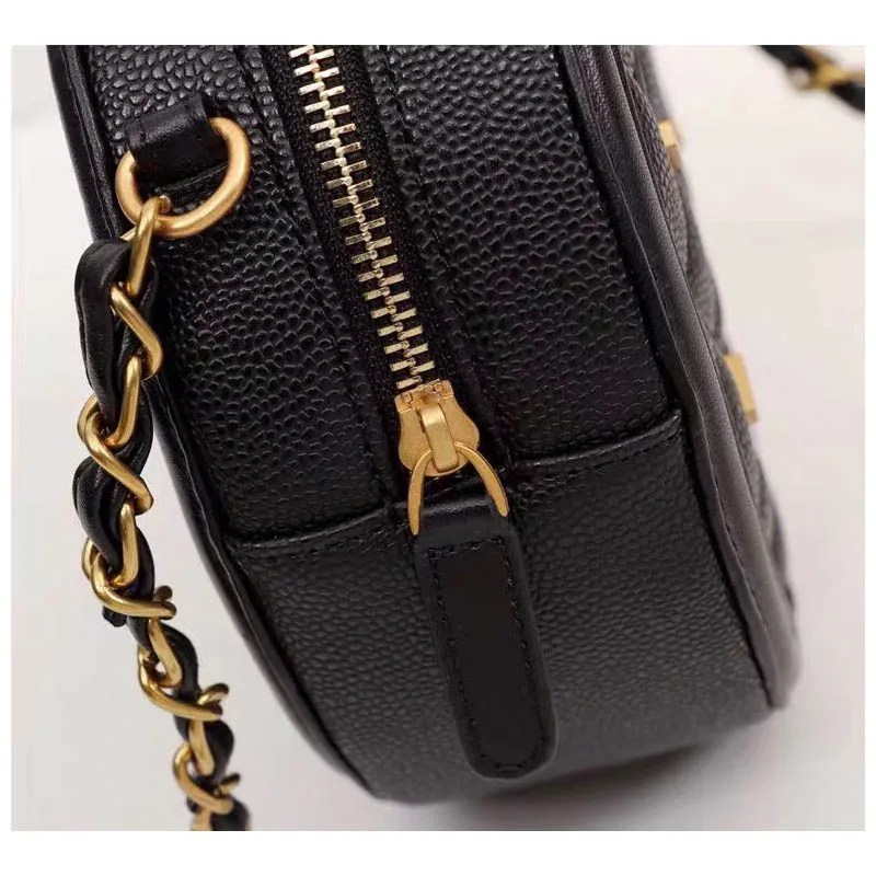 Bolsas fashion cross body bag for women cow leather chain shoulder bag CH lady messenger bag mini clutch handbag for girl