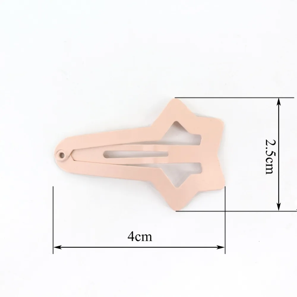 12 шт., милые аксессуары для волос, детские заколки для волос для девочек и женщин, заколки для волос со звездами, цветная Шпилька, модная металлическая заколка зажим для волос 4 см