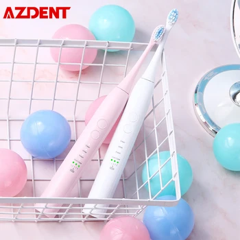 

USB Inductive Rechargeable Electric Toothbrush Face Wash Brush Scaler 2min Timer Clean White Polish Gum Care Mode 12 Intensity