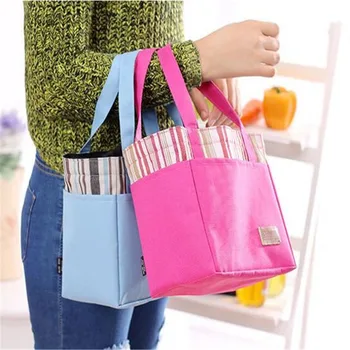 

Double Color Cartoon Printing Portable Lunch Thermal Insulated Box Tote Cooler Bag Bento Pouch Lunch Storage Case Lunchzaka