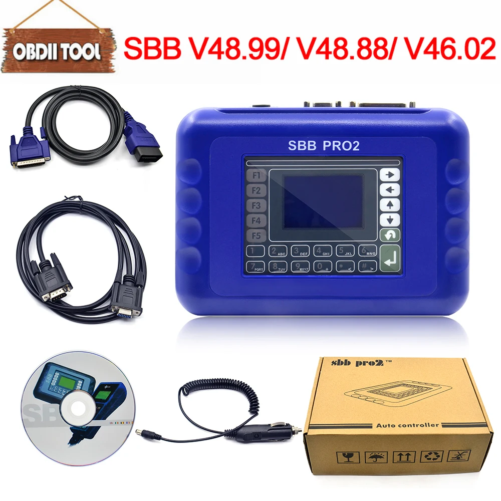 Программатор ключа SBB V48.99 программатор Pro2 V48.88 для замены машины V46.02 Mini Zed Bull
