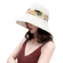 BADAMANA, летняя, складная, с широкими полями, Панама, женская, для улицы, солнцезащитная, хлопковая, для рыбалки, пляжа, отдыха, кепка, Женский умывальник, шапка