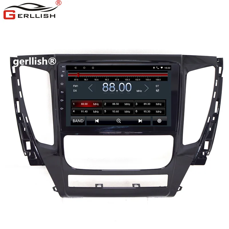 Автомобильный dvd плеер на основе Android для Mitsubishi Pajero Sport с Bluetooth музыкой/телефоном