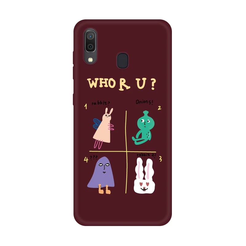 Мультфильм Карамельный Цвет Роспись матовый Силиконовый чехол для samsung Galaxy A10 A20 A30 A40 A50 A60 A70 M10 M20 M30 M40 милый чехол из ТПУ - Цвет: 03