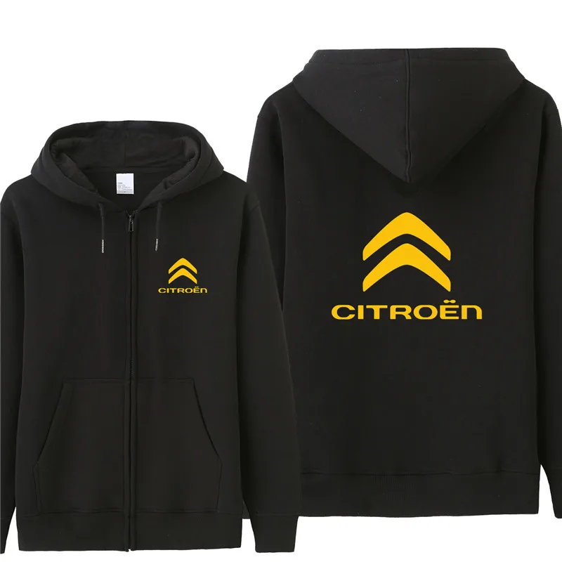 as picture Осенние толстовки Citroen мужские модные пальто флисовый пуловер унисекс Мужские толстовки Citroen - Цвет: as picture