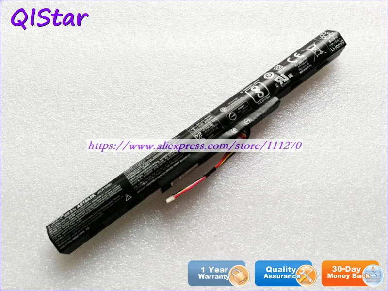QISTAR 14,8 V 2650mAh подлинный AS16A5K AS16A7K AS16A8K Аккумулятор для ноутбука acer Aspire серии ноутбук