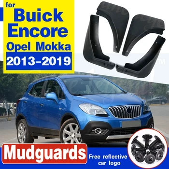 

For Opel Mokka X Vauxhall Buick Encore 2013 - 2019 Mudflaps Splash Guards Front Rear Set Mud Flaps Mudguards 2014 2015 2016 2017