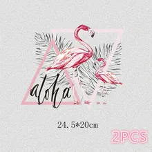 Экологическая моющаяся мультяшная офсетная Термотрансферная ПЭТ пленка Термотрансферная пленка Фламинго печать