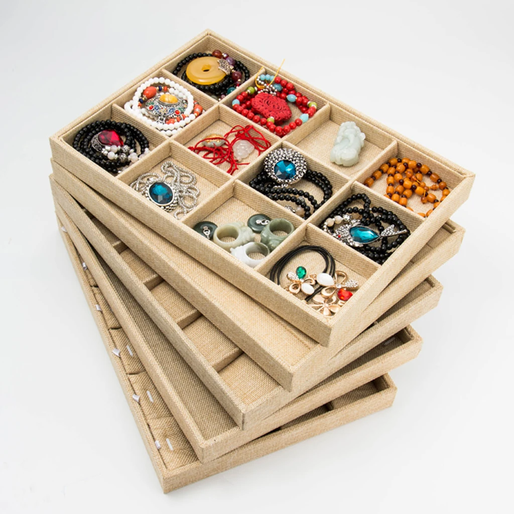 Jewelry Storage Tray Earring Holder for Drawers Necklace Pendant Organizer Jewelry Storage Tray Earring Holder for Drawers Necklace Pendant Organizer