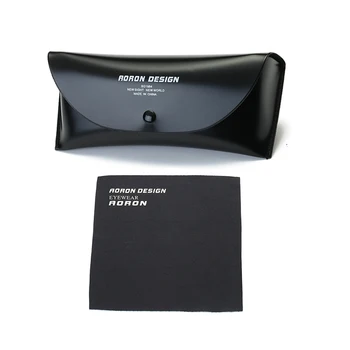 

AORON Brand Luxury Original Glasses Case A1 Exquisite High Quality Sunglasses Case with Clean Cloth