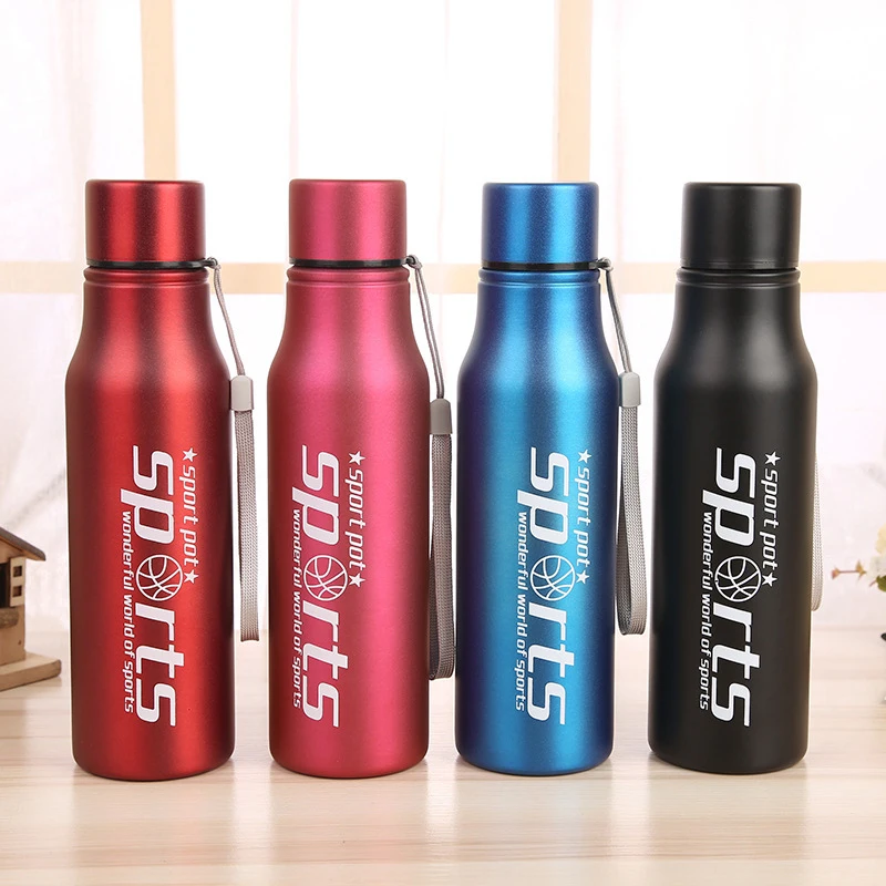 

800ml Hydro Flask Sports Stainless Steel Water Bottle Single Wall Hot Cold Water Cola Bottle Insulated Flask Kids School gifts