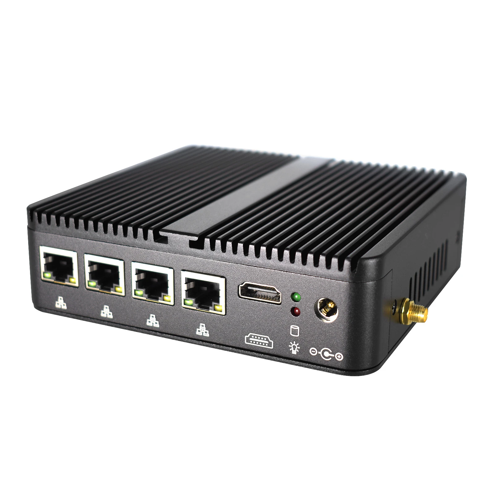 Quad Core Mini PC Celeron J4125 4*Intel Nic with SIM card slot support 3G/4G Pfsense Firewall