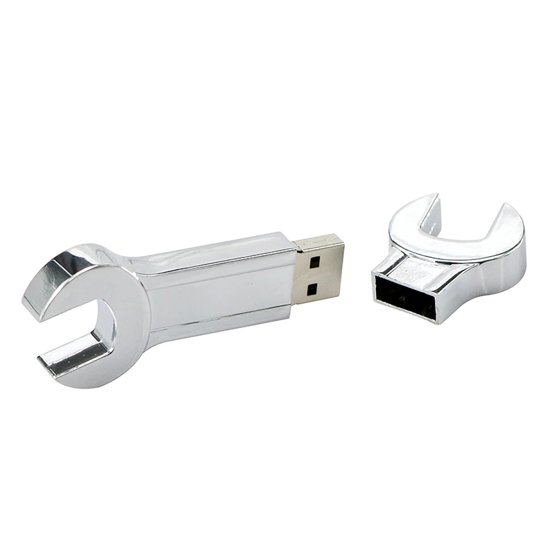 USB флеш накопитель 4 Гб регулируемый гаечный ключ персонализированный подарок 16 8