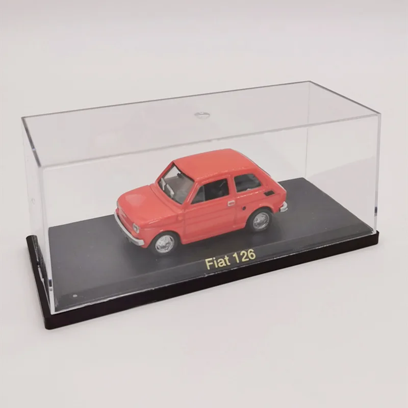 Оригинальная упаковка 1:43 модель из сплава Fiat 126, имитация литой коллекции подарков, качественная металлическая модель автомобиля