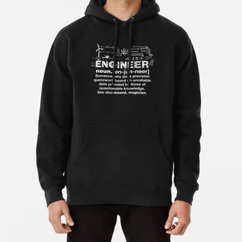 

Engineer Humor Definition Hoodie Electrical Mechanical Construction Agricultural Biomedical Chemical Computer Geological