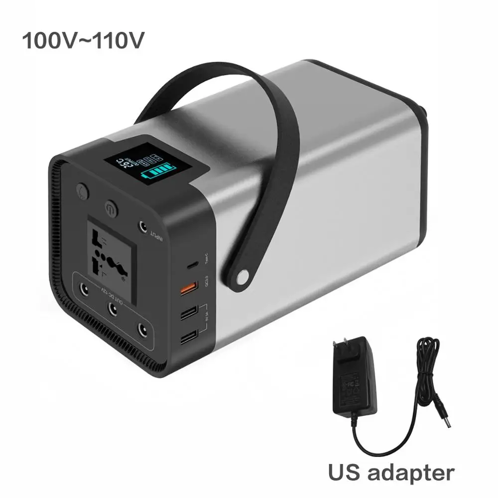 US adapter 100V 110V 110 В/230 В литиевый портативный генератор 54000 Втч/мАч портативная Электростанция Внешний аккумулятор UPS зарядное устройство для аккумуляторов на открытом воздухе - Цвет: US adapter 100V 110V