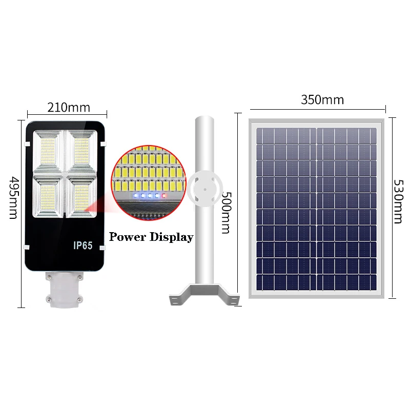 

200W High Brightness Aluminium Shell Separate Outdoor Waterproof IP65 LED Solar Sreetlight