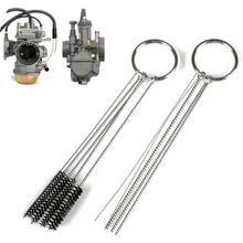 Мотоцикл ATV карбюратор Dirt Jet удалить Чистящая игла+ щетка набор инструментов Новое и высокое качество