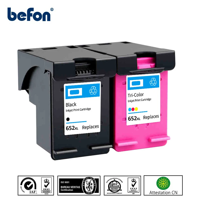 Восстановленный картридж для принтера HP 652 652XL Deskjet 1115 1118 2135 2136 2138 3635 3636 3638 |