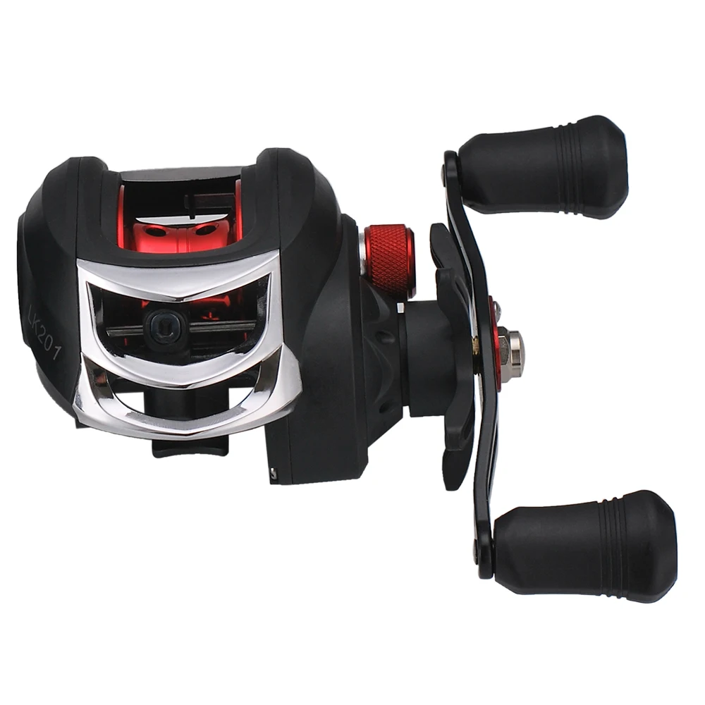 Carretel de Pesca Baitcasting Alta Velocidade Tiro Longo Esquerda - Mão Direita Roda Pesca Isca Fundição Max Arraste 8 kg Ferramentas 7.2: 1 21 pesca isca fundição carretel de pesca max arraste 8 kg ferramentas