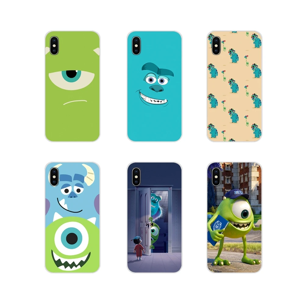 Мягкие прозрачные чехлы Sullivan monsters University для Apple iPhone X XR XS 11 12Pro MAX 4S 5S 5C SE 2020 6S 7 8 Plus ipod