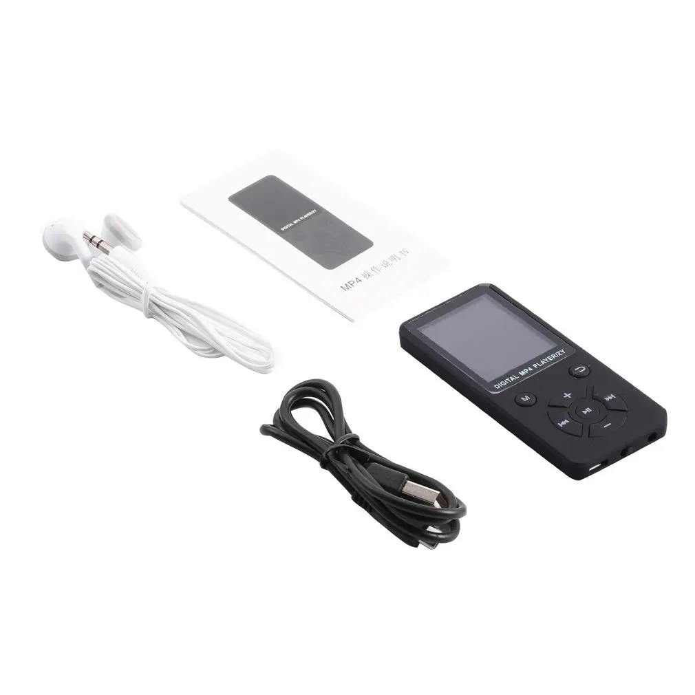MP4 карта вставки ультра-тонкий легкий портативный экран MP3 музыкальный плеер TF карта семь кнопок дизайн - Цвет: Bluetooth version