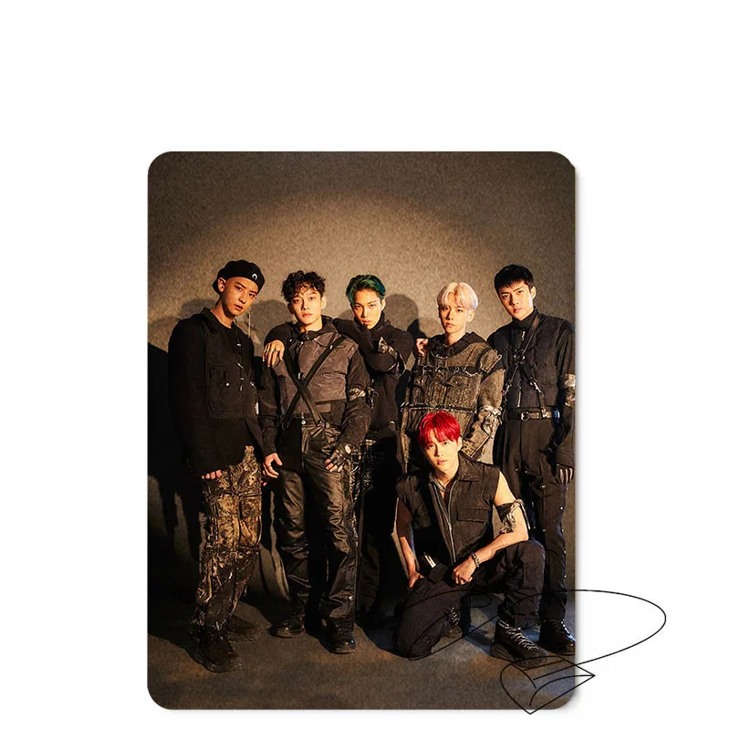 KPOP EXO альбом Obsession коврик для мыши игровой коврик настольный декор фото XIUMIN SUHO LAY BAEKHYUN CHEN CHANYEOL KAI FH152 - Цвет: 7
