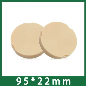 

5pcs 22mm Thickness Dental ZirkonZahn PMMA Disc 95mm Diameter