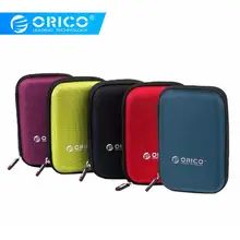 ORICO 2,5 дюймов HDD& SSD защитная сумка нейлоновая сумка с молнией-застежкой Мини Внешний Аккумулятор Чехол электронный органайзер чехол для переноски