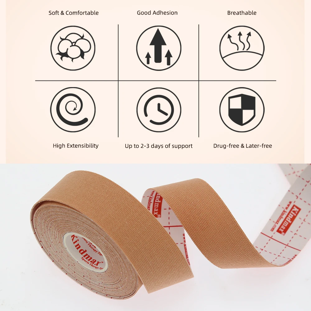 Kinesiology Tape kinesiology tape for Face V Line and Neck Eyes Area Lifting Wrinkle Remover Tape 2 Rolls