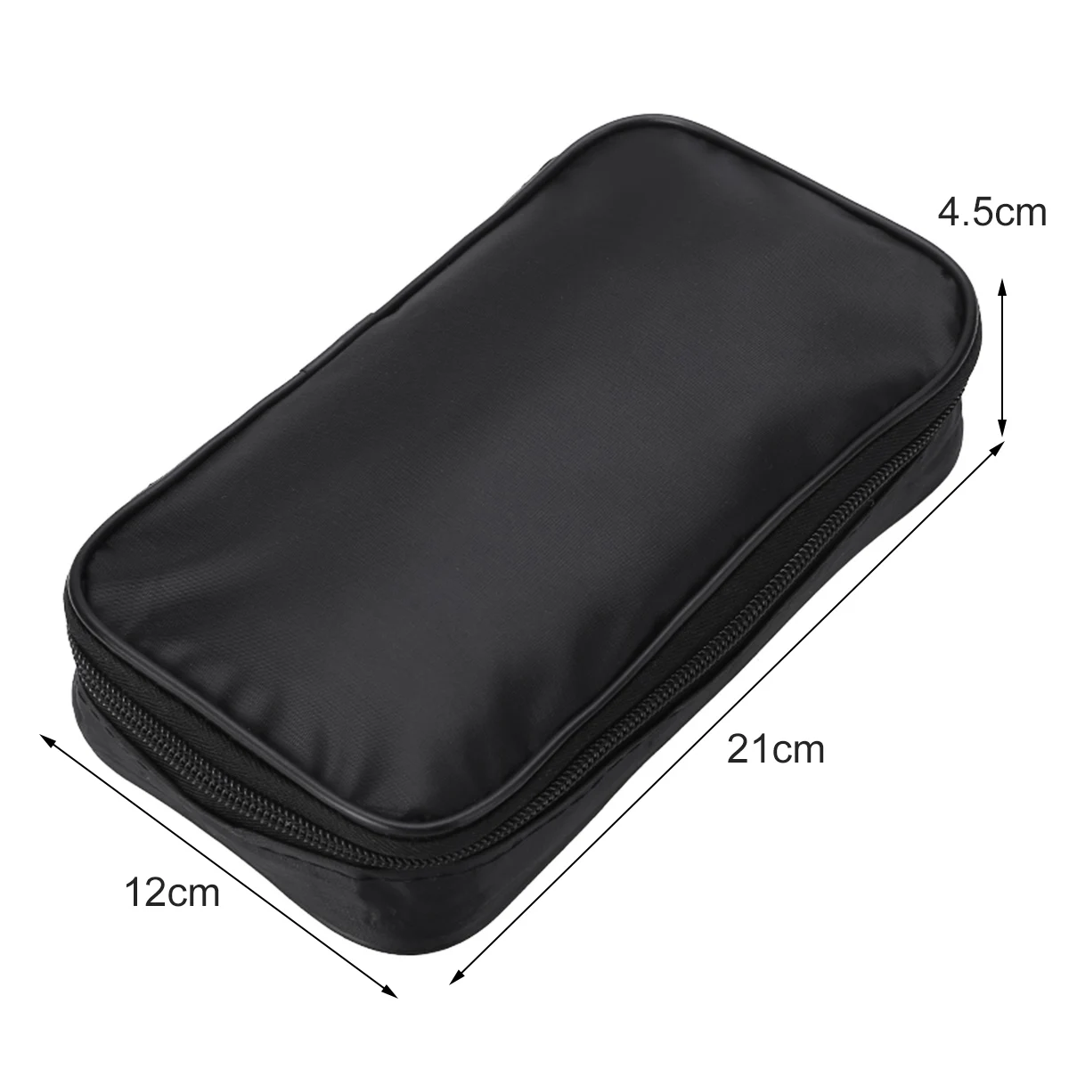 Multimeter Carry Case Nylon Bag Zipper Pouch for EM201 EM202 Medium 