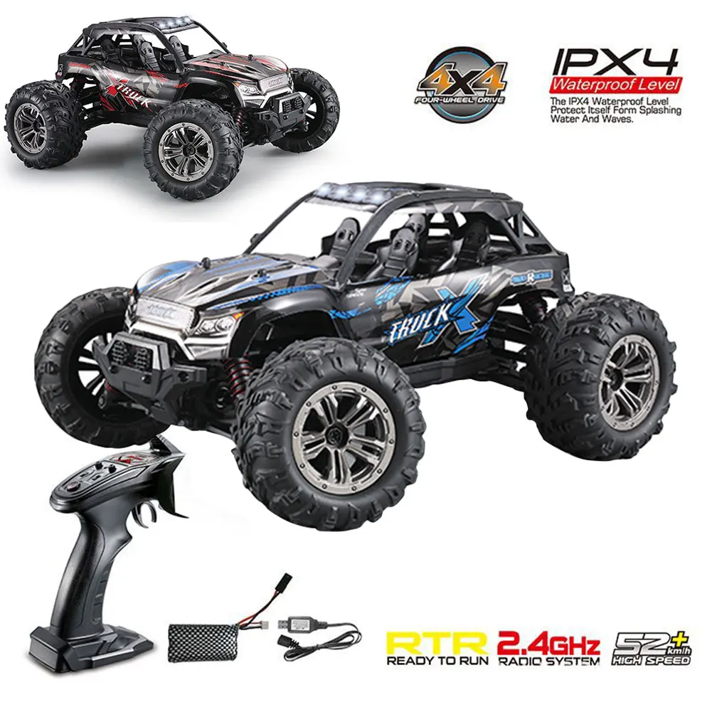 Pokich RC автомобиль внедорожный электрический пульт дистанционного управления внедорожный монстр грузовик 1:16 масштаб 2,4 ГГц 4WD Быстрый подарок на день рождения