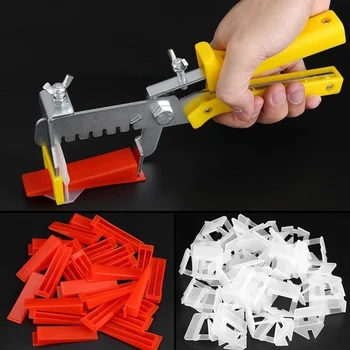 

Floor Wall Plastic Tile Leveling System Tools Set Wall Tile System Leveler Hand Alignment Wall Decorating Tool for Floors