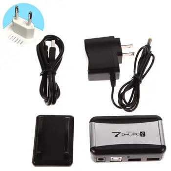 

Portable 7 Port High Speed USB 2.0 HUB with Power Adapter 50cm 5V for PC Laptop