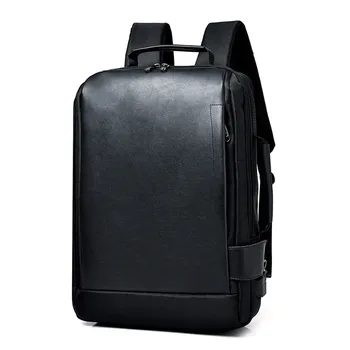 

Enlarge Backpack USB External Charge 15.6 Inch Laptop Backpack Shoulders Men Anti-theft Waterproof Travel Backpack
