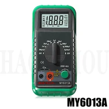 MASTECH MS6013A(MY6013A) конденсатор Тест er Tecrep портативный цифровой измеритель емкости 200pF-20mF Электрический тест диагностический инструмент
