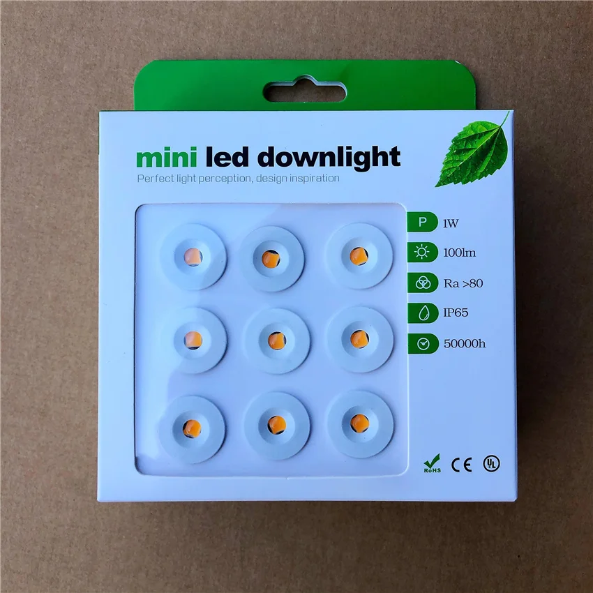 smart downlights 9pcs 1W Square IP65 Mini LED Downlight Outdoor Garden Bathroom Corridor Ceiling Spot Bulb Light Sauna Lighting CE smart led downlights