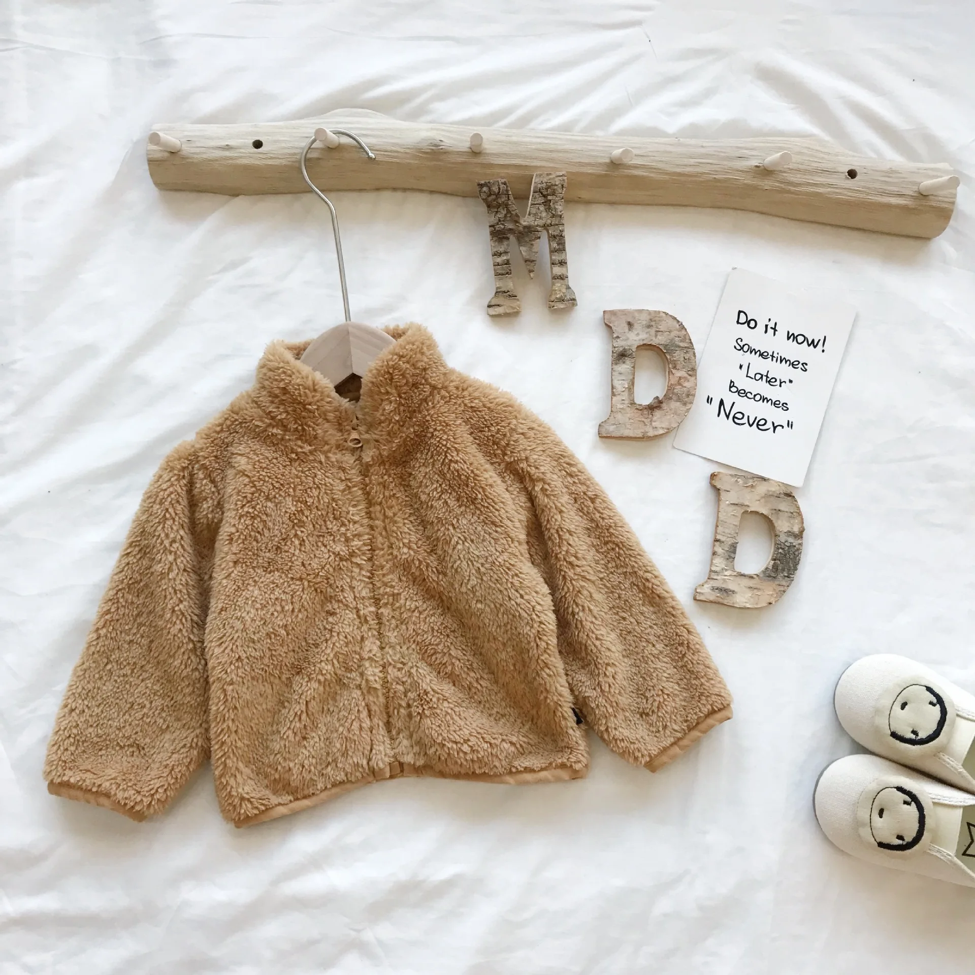 

2019 Autumn Childrenswear Baby Girls Fall And Winter Clothes Double-Sided Bejirog Warm Long Sleeve Versatile Kids' Overcoat Wais