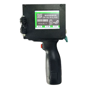 

New Design High Definition TIJ Portable Handheld QR Code Expiry Date Inkjet Printer With 12.7 mm Printing Height