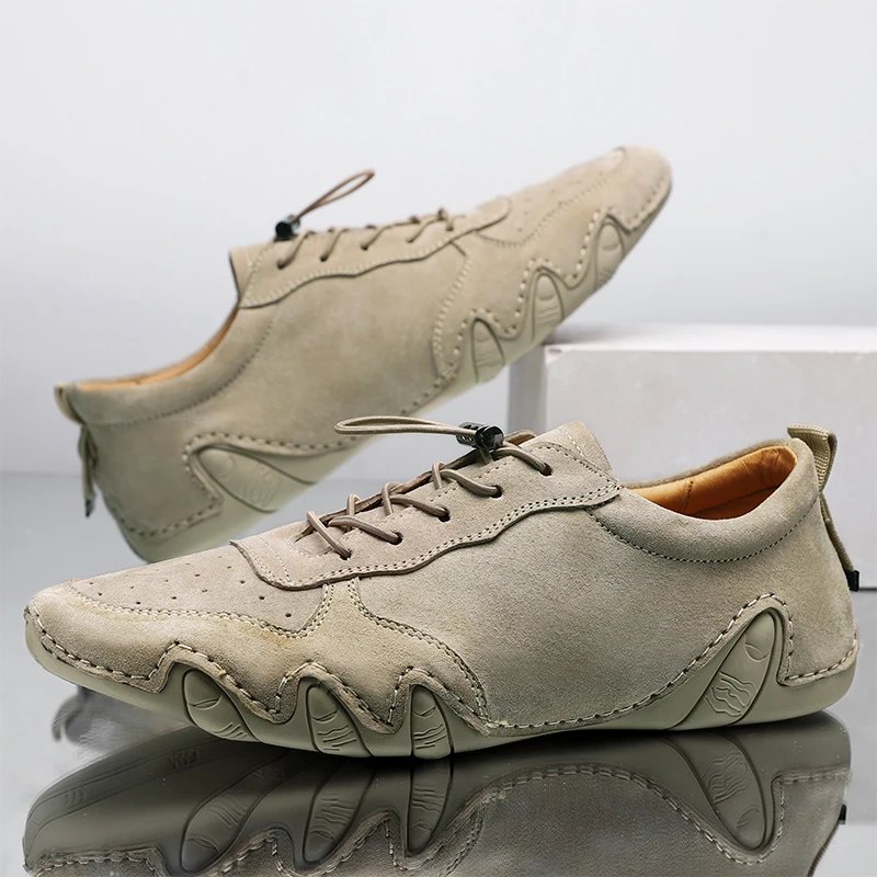 vintage leather sneakers