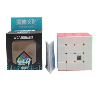 

Moyu Meilong 4x4 magic cube Strickerless 4x4x4 Neo Professional Cubo Magico speed cube Puzzle Toys for Children