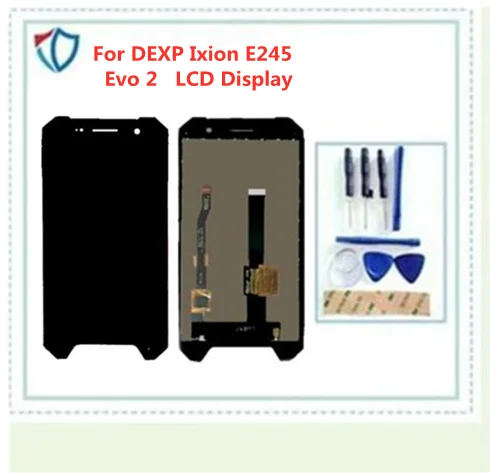 Для DEXP Ixion E245 Evo 2 ЖК-дисплей с сенсорным экраном дигитайзер Замена инструментами +