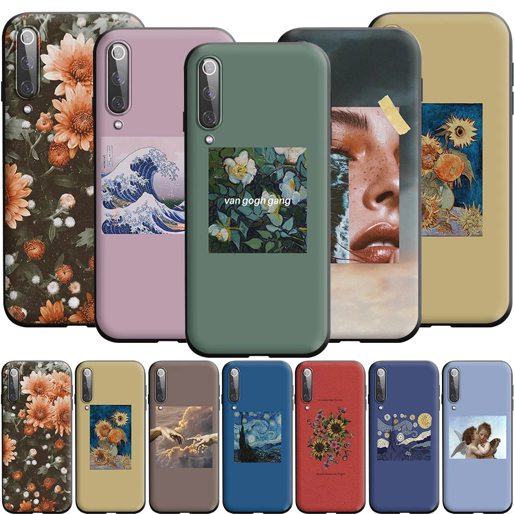 Силиконовый чехол для Oneplus 5 5T 6 6T 7 7T Pro с изображением картины Ван Гога Моны Лизы