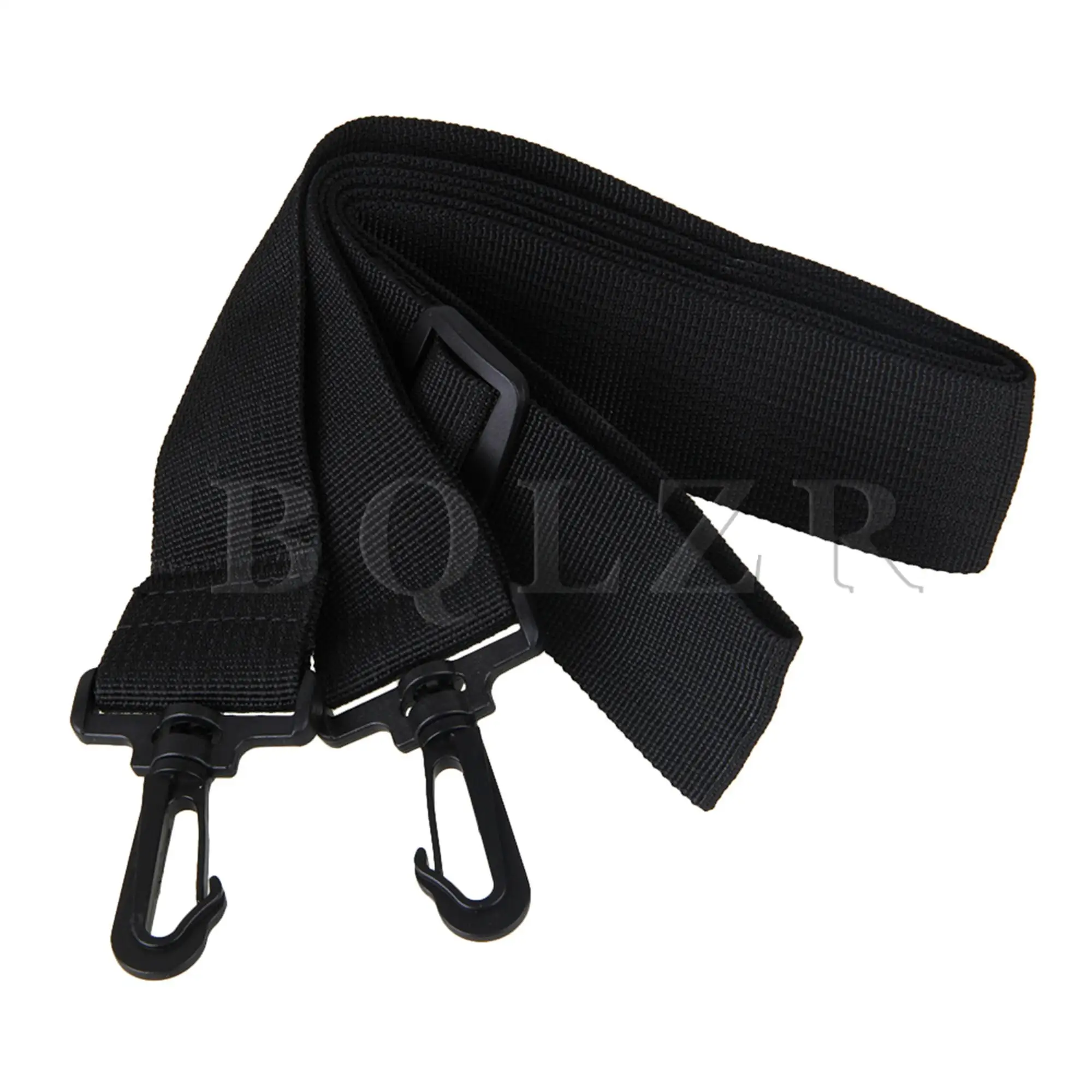 38mm Black Plastic Adjustable Computer Bag PP Laptop Shoulder Strap