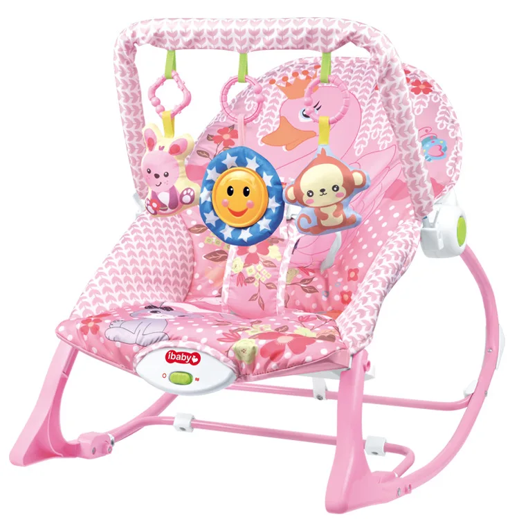 

Baby Rocking Chair Baby Multi-functional Music Vibration Cradle Children's Casual Rocking Chair Recliner Early Childhood Educati