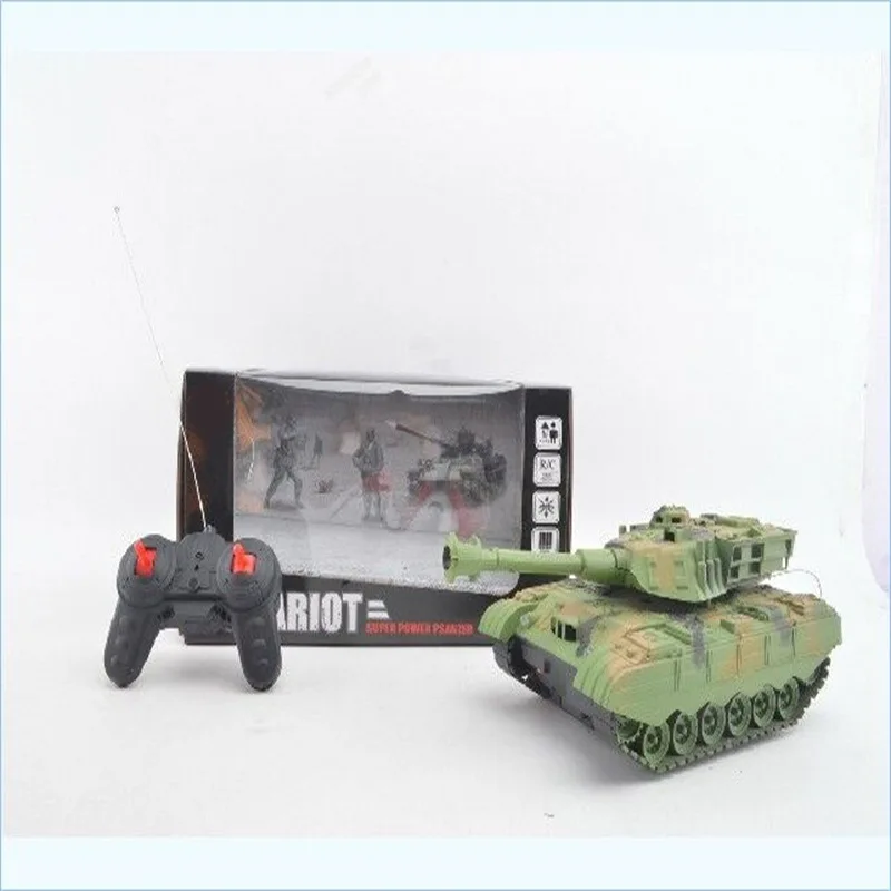 

Remote Control Tank Four-Channel Model Tank Children Remote Control Military Model Toy Tank E-Bike