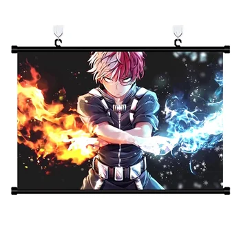 

My Hero Academia Scroll Painting Japanese Anime Wall Hanging Poster Canvas Poster Home Art Decoration 20*30/40*60cm