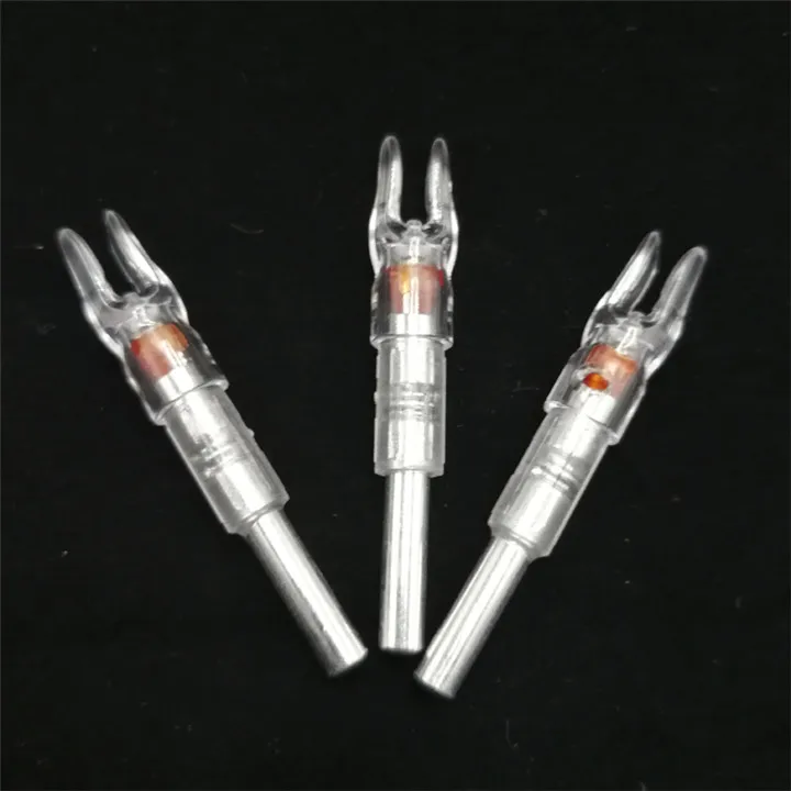9 PCS Red 6/9 шт. стрельба из лука светодиодный осветительные наконечники для арбалетов подходит для любого внутреннего диаметра 6,2 мм стрела Охотничьи аксессуары - Цвет: 9 PCS Red