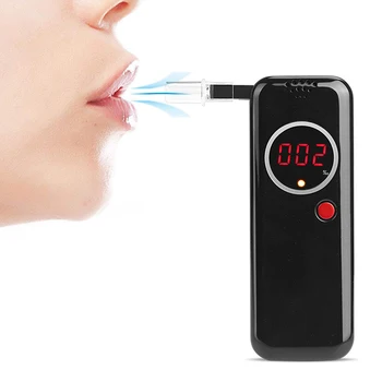

Portable Alcohol Tester Breathalyzer Digital Analyzer LCD Detector Test