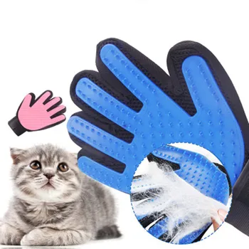 

Dog Pet brush Glove Deshedding Efficient Gentle Pet Cat Grooming Supply Glove Dog Bath Cat Cleaning Supplies Pet Glove Dog Combs